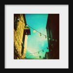 Valley Laneway Photograph 5x5 Whimsical Lights,..